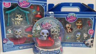 Littlest Pet Shop Winter Wonderland Haul [upl. by Halli]