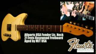 Hawtie Jagercaster  MJT Telemaster kit  Fender Nocaster Pickup Set [upl. by Rebma886]