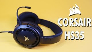 Corsair HS35 Review en Español 🎧 ¿Los mejores Headset Calidad  Precio [upl. by Ahsot]