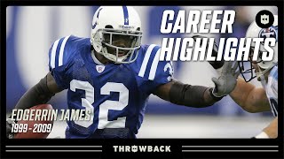 Edgerrin quotMr Do It Allquot James Career Highlights  NFL Legends [upl. by Sasnett]