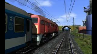 RailWorks Train Simulator 2013 MÁV M62 [upl. by Airitak]