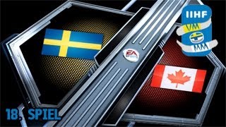 Lets Commentary Eishockey WM 2013 018  Kanada  Schweden [upl. by Eeleimaj]