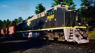 Northern Empty Taconite Train With ES60AC 7500 [upl. by Carolle41]