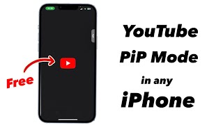 Get YouTube Pip mode in iPhone  FRee [upl. by Stav628]