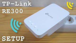 TPLink RE300 Mesh WiFi extender • Unboxing installation configuration and test [upl. by Peskoff]