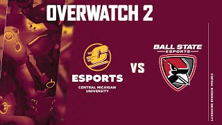 CMU vs Ball State  Overwatch 2  ESC Week 10 [upl. by Ahselet]