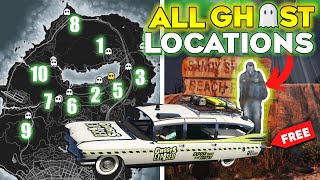 GTA 5 Online How to Unlock Ghosts Exposed Livery  All Ghost Hunt Collectible Locations with Map [upl. by Annaoj902]