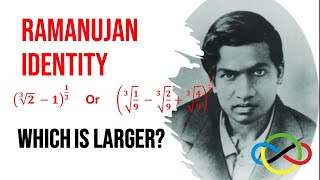 Ramanujan Identity I Which is Larger IOLYMPIAD I SAT I Xth I GRE I PreMath I NSO  IMO  SOF [upl. by Ewall]