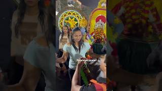 Unseen Pavani Bujji dance at Alwal Sai baba Rally 2024 dancevideo bonalu dance bonalu2024 yt [upl. by Sdlonyer485]