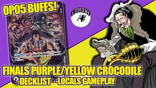 I Got to FINALS w Purple Yellow Crocodile  Decklist amp Locals Gameplay w Commentary [upl. by Rotberg59]