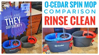 OCedar Spin Mop Comparison How Is the Rinse Clean Different [upl. by Aicenert724]