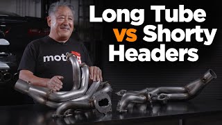 Long Tube vs Short Tube Headers  The Technical Differences [upl. by Wahkuna]