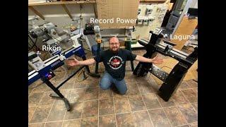 Laguna 1216 vs Record Coronet Herald vs Rikon 70150VSR a Review of the Top Midi Lathes EthAnswers [upl. by Winn]