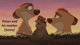 Timon and his mother  The Lion King 1 12 HD [upl. by Rellek]