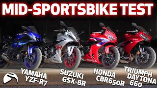 Which is the best middleweight sportsbike of 2024 [upl. by Philps]