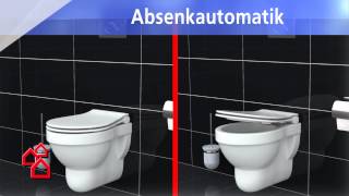 BAUHAUS Produktvideo WC Sitz Duroplast [upl. by Assilak774]