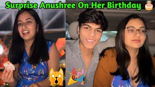 Surprised Anushree On Her Birthday 🎂 🎉 [upl. by Neeron]