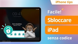 Come sbloccare iPad senza codice Modo più facile  sbloccare iPad è disabilitato [upl. by Broeker]