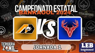 Algodoneros de Delicias vs Venados de Madera  LEB BANKAOOL 2024  JORNADA 1 [upl. by Genny]