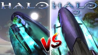 Halo Combat Evolved vs Halo 2  Direct Comparison [upl. by Hodgkinson909]