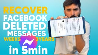 How can we recover deleted messages or pictures from Facebook Messenger [upl. by Angell886]