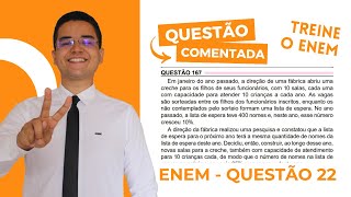 QUESTÃO DE PORCENTAGEM QUE DÁ UM NÓ NO CÉREBRO  RETA FINAL  ENEM DE MATEMÁTICA  QUESTÃO 22 [upl. by Nahtam590]