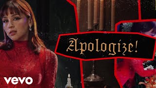 The Warning  Apologize Official Lyric Video [upl. by Pammie]