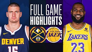 NUGGETS at LAKERS  FULL GAME HIGHLIGHTS  March 2 2024 [upl. by Lekym64]