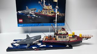 Lego ideas JAWS 21350 inceleme Review [upl. by Mendie]