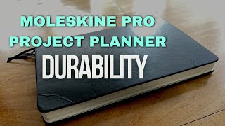 Moleskine Pro Project Planner DURABILITY [upl. by Yentruoc]