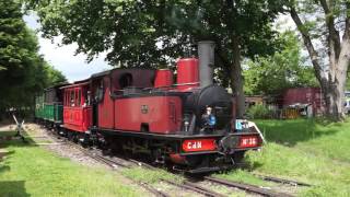 Chemin de Fer des CôtesduNord CorpetLouvet 060T n°36 at Valmondois 190616 [upl. by Delano]