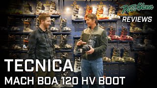 Winter Sports Market 2024 Reviews Tecnica Mach BOA 120 HV Ski Boot [upl. by Asum]