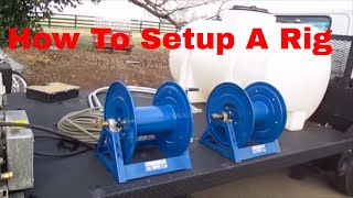 Pressure Washing Rig Set Up Basic Overview [upl. by Cahilly614]