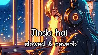 Jinda hai  Slowed amp Reverb  New motivational song music [upl. by Berfield107]