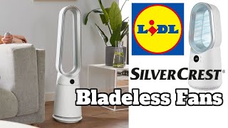 Lidl Bladeless Tower amp Desk Fans  Affordable Dyson Dupe [upl. by Oizirbaf]