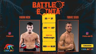 Battle of Botnia 11 Fabian Misk vs Tobias Seger [upl. by Noak472]