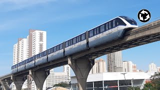 Monotrilho de São Paulo Linha 15 Prata  Metro [upl. by Allesor]