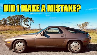 Why did I BUY AN AUTOMATIC PORSCHE 928 [upl. by Annwahsal255]