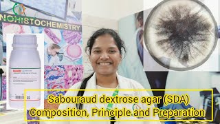 Sabouraud Dextrose Agar SDA Preparation । Media For Fungi and Yeast । Heredity Biosciences [upl. by Neyuh624]