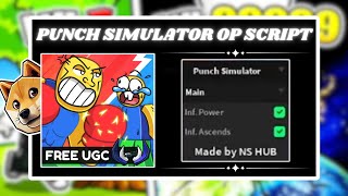 FREE UGC Punch Simulator OP Script 2024 PASTEBIN LIMITED UGC AUTO FARM AUTO ASCEND [upl. by Noak]