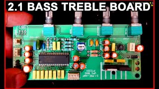 4558D LOW PASS FILTER  NEC C1892CT BASS TREBLE BOARD  2 CHANNEL GAINER BOARD  REFLEX TECH WORLD [upl. by Amy]