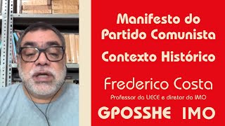 Manifesto do Partido Comunista contexto histórico [upl. by Orianna477]