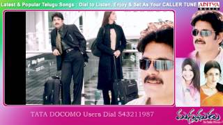 Manmadhudu Songs With Lyrics  Naa manasune Song [upl. by Rhoads302]