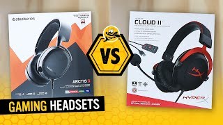 SteelSeries Arctis 3 vs HyperX Cloud 2  Gaming Headsets under 100 [upl. by Alecram]