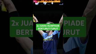 2x juara olimpiade quotViktor Axelsenquot shorts shortvideo badminton [upl. by Nnylcaj]