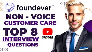 Foundever non voice customer care interview questions and answers [upl. by Homovec236]