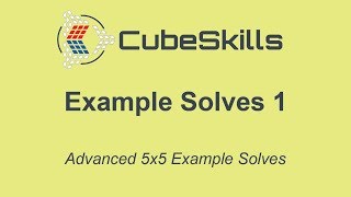 5x5 Advanced Example Solves 1 [upl. by Suckow296]