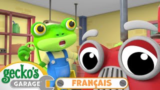 Gecko essaie de réparer le tracteur   Le Garage de Gecko｜Camions pour enfants [upl. by Ym]