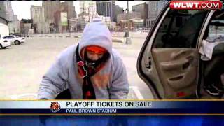 Season Ticket Holders Wait For Chance At Bengals Tickets [upl. by Abraham120]