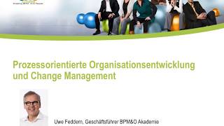 Prozessorientierte Organisationsentwicklung und Change Management  BPMampO [upl. by Dlared]